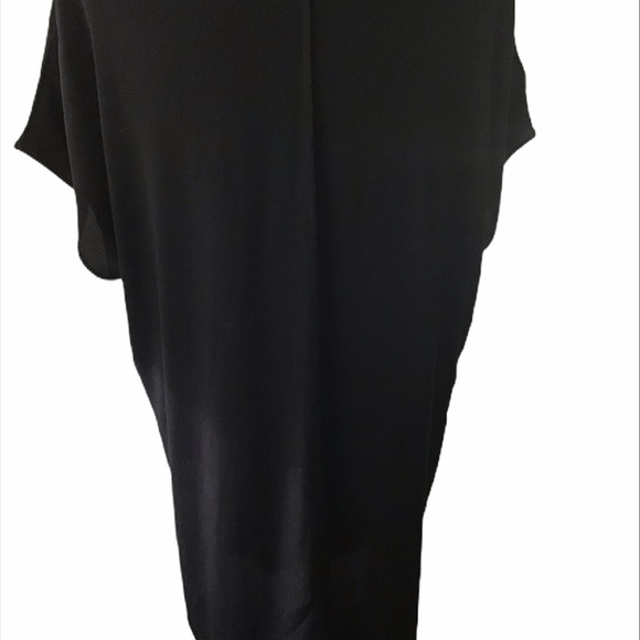 MADEWELL Leather Stripe Dolman Shift Dress - Picture 8 of 9